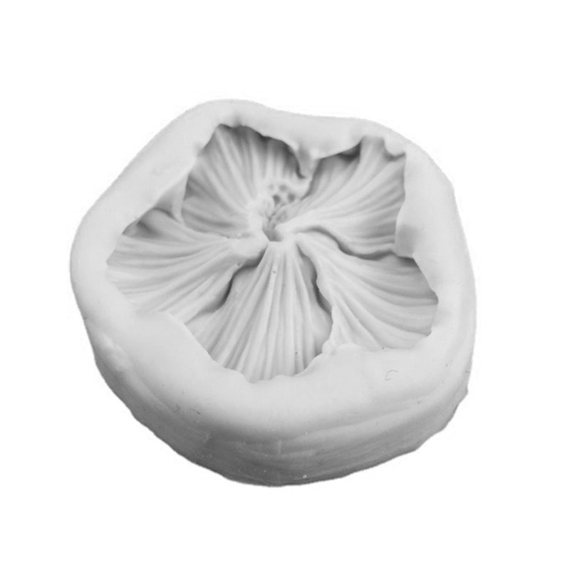Silicone Mousse Mold Cake Decorating Tools Creative Fondant Mold Hibiscus Sh
