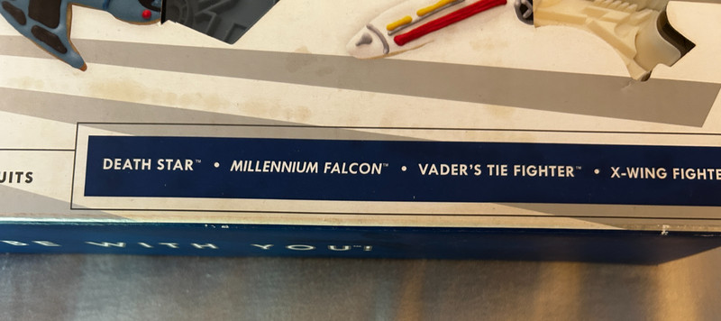 Williams Sonoma Star Wars Cookie Cutters Set of 4 Millennium Falcon Tie Fighter gallery