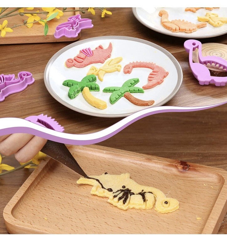 3D Dinasaurs cookie cutter gallery