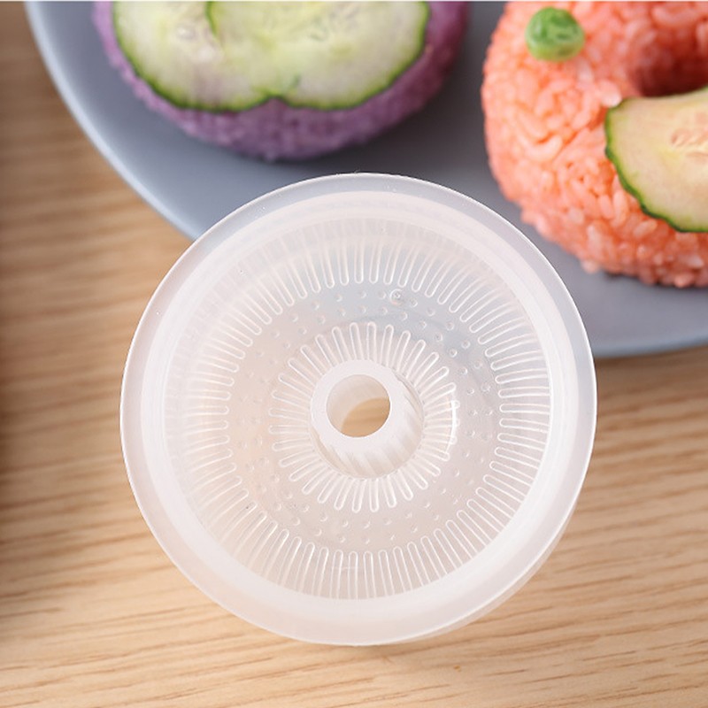 Donut Round Rice Ball Mold Non-Stick Sushi Maker DIY Easy Rice Ball Press Mold gallery