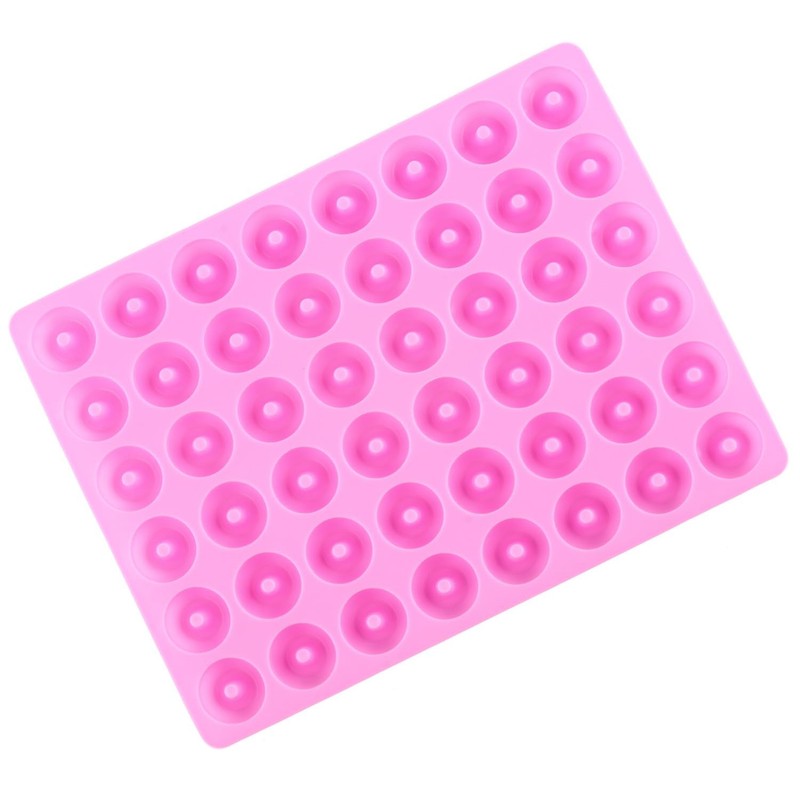 2 Pack Silicone Donut Candy Mold Ring Shape Trays for Gummy Chocolate Cookies gallery