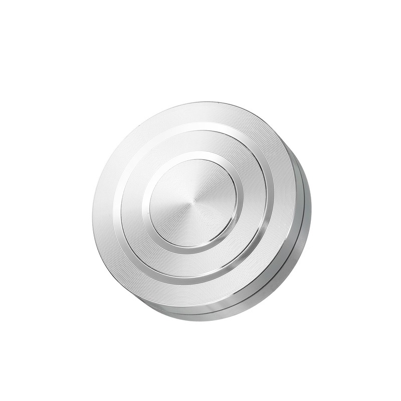 2.4" Rotating Swivel Stand with Steel Ball Lazy Susan Two Sided Groove 0.59" gallery