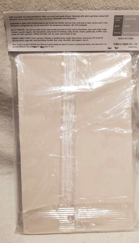 Kowanii Leaf Fondant Silicone Molds Cake Decorating Clay Icing Frosting Sealed gallery