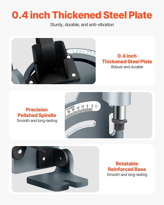 Vevor Pipe Notcher Tubing Notcher For 1/2 To 2-Inch Pipes Pipe Tube Notcher 0 gallery