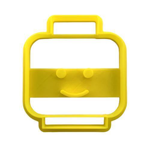 MG Detailed Toy Block Head Cookie Cutter 3-1/2 Inches