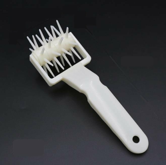 Cutter Cake Pastry Baking Pizza Dough Needle Roller Hole Puncher gallery