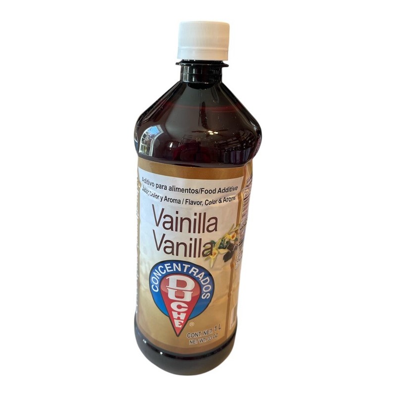 DUCHE concentrado artificial liquido 1lt sabor vainilla