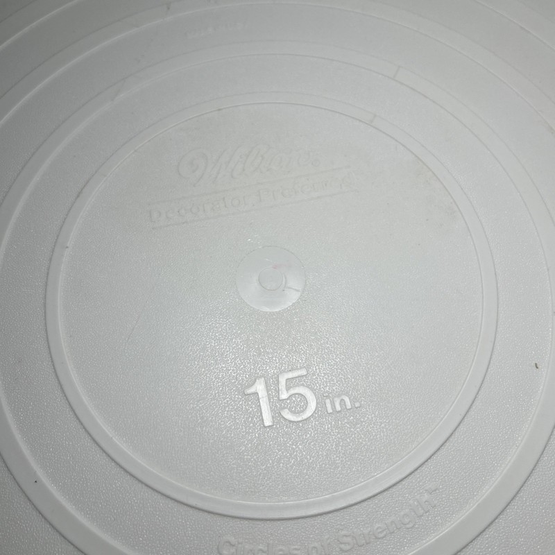 Lot Of 5 VTG Wilton Preferred Scalloped-Edge Separator Plate 7” 9” 10” 11” 15” gallery
