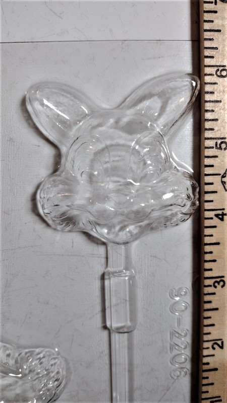 Rabbit Face Chocolate Candy Mold Easter Bunny Animal Fair (3 pc) gallery