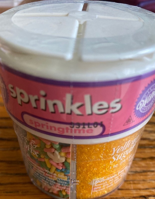 NEW SEALED Easter Spring SPRINKLES 4 Mix Pastel Colors Decoration Cookie Bake gallery