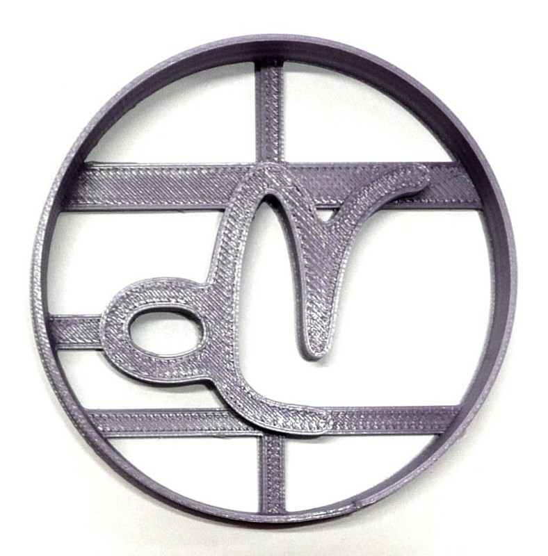 CAPRICORN ZODIAC SIGN ASTROLOGY HOROSCOPE SYMBOL COOKIE CUTTER USA PR4388