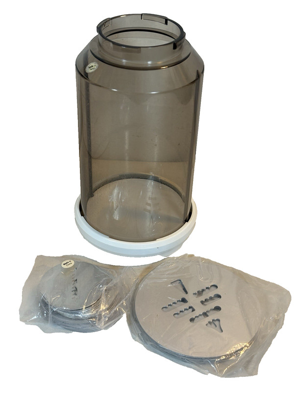 Proctor Silex Super Shooter Plus Accessory Kit 18 metal discs 1 large barrel VTG