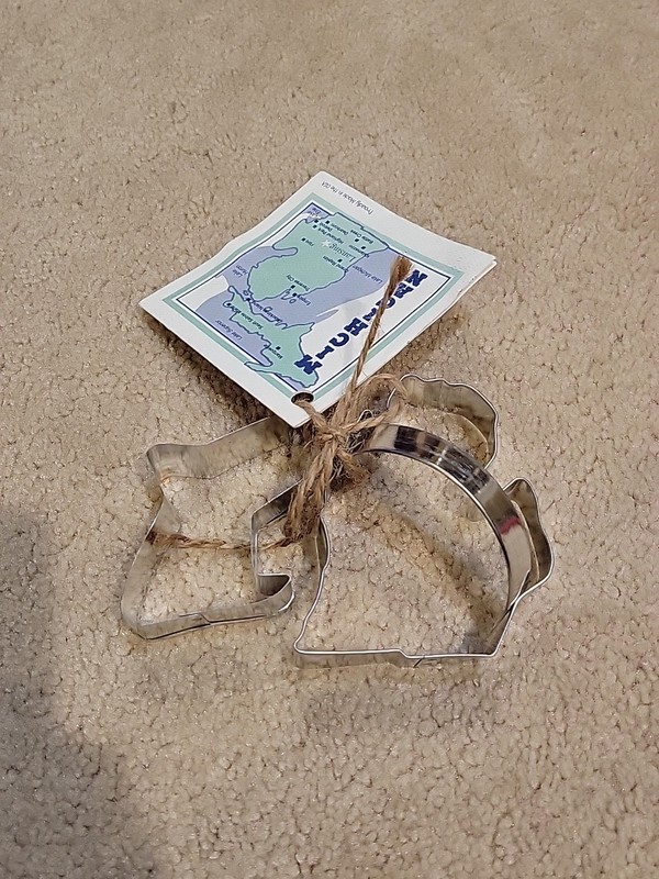 State Of Michigan Set Of 2 Cookie Cutters Ann Clark Ltd Made In USA gallery