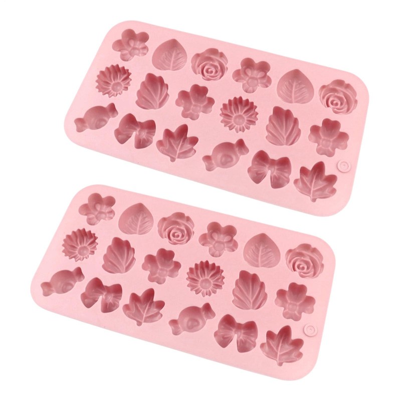 Candy Silicone Molds 2 Piece Food Grade Kitchen Tools Silicone Flower