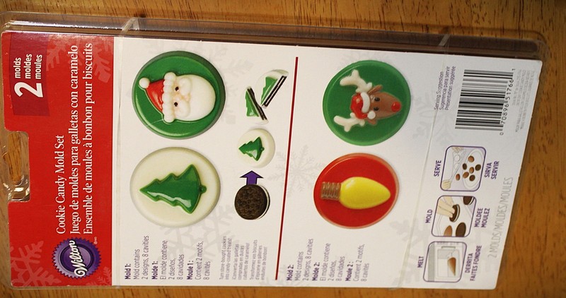 Wilton ~ HOLIDAY COOKIE CANDY - CHOCOLATE MOLD - 2PC SET #2115-1766 - 4 Designs gallery