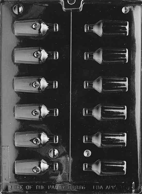 LIQUOR BOTTLES Chocolate Candy Mold – Candy Soap Making ~ BUY 2 GET 1 FREE!