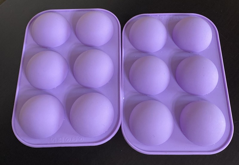 6-Holes Silicone Mold Semi-Sphere Round Hot Chocolate Bomb Baking Cake Mold gallery