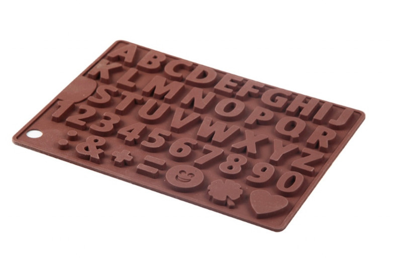 ALPHABET, NUMBERS & SYMBOLS MOLD, Chocolate Mold, Baking Supplies, Fondant Mold gallery