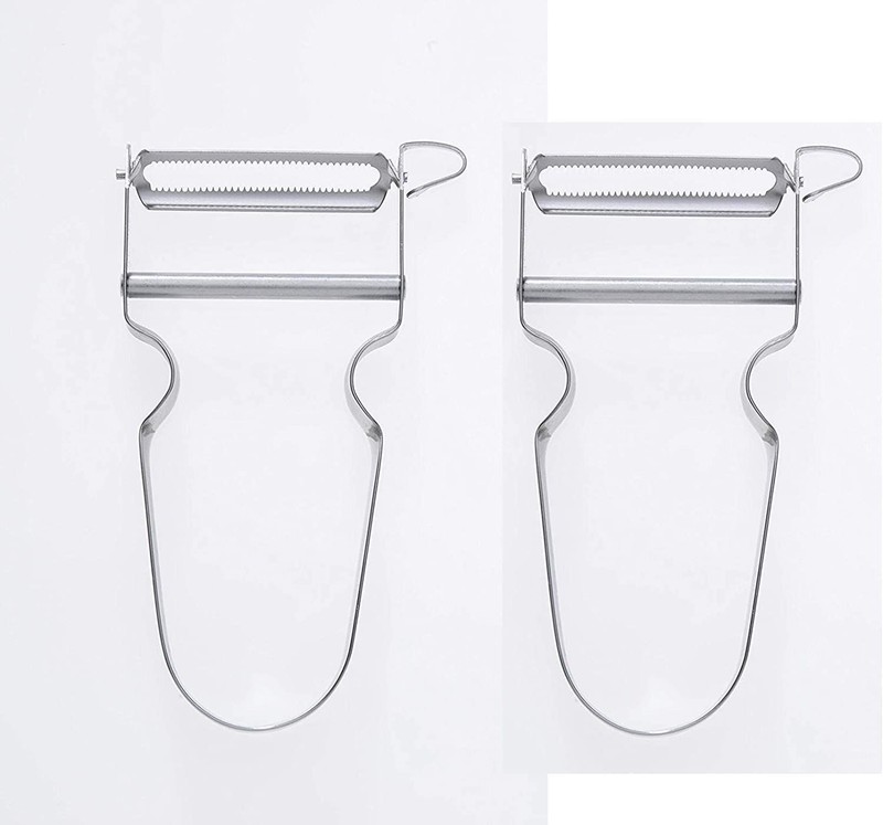 Tomoto peeler Swviel staine Steel Blade & Handle 2PCS Guaranteed quality