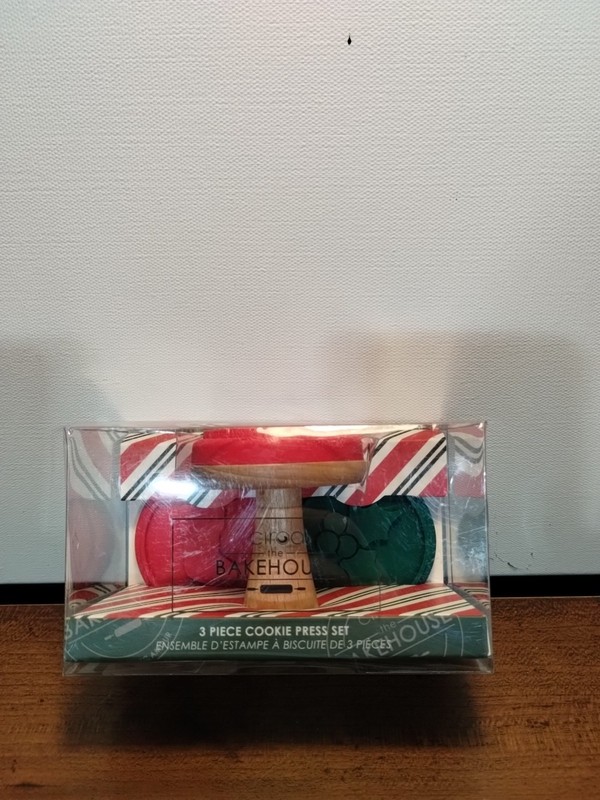 Bakehouse 3 Piece Cookie Press Set