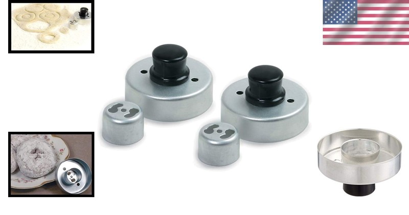 Multi-Purpose 2.75" Round Cutter Set for Cookies & Donuts - Ideal Baking Tools gallery