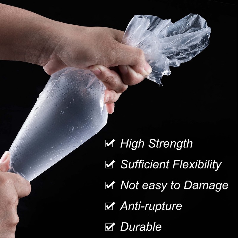 Piping Bags, Pastry Bags 18 Inch 100pcs, Disposable Icing Piping Pastry Bags ... gallery
