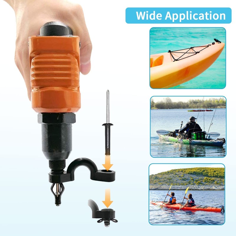 Kayak Deck Rigging Kit 8 Feet Bungee Cord with Bungee Cord Ends Hooks and Tie Do gallery