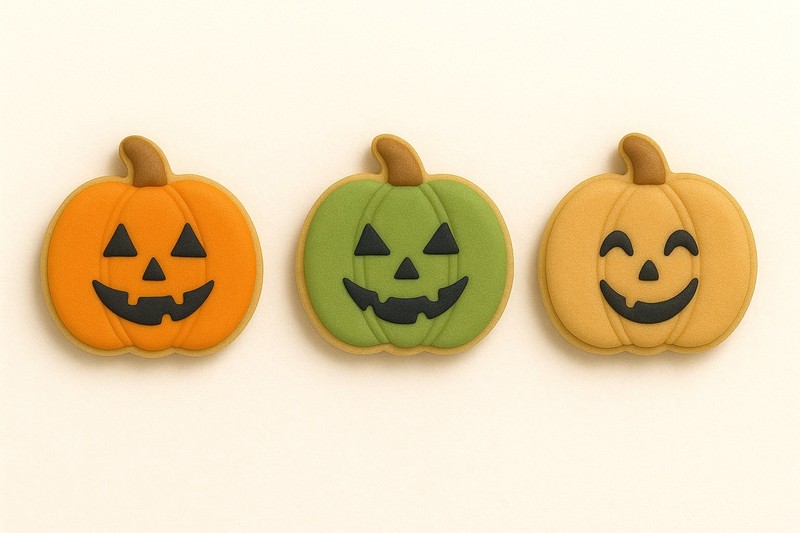 Mini Pumpkin 1.5'' Cookie Cutter Fall Halloween Farmers Market Thanksgiving Pie gallery
