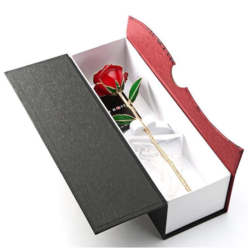 ENJOYPRO Valentines Day Gifts for Her, Real Rose Dipped Golden,Gold,Red,Rose gallery