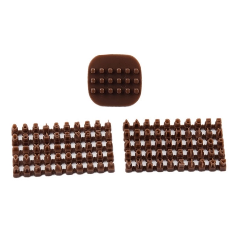 Biscuit Stamps Letter Number Shape Eco-Friendly Baking Accessories Cookie Stamps gallery