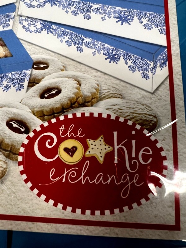 THE COOKIE EXCHANGE Holiday Cookie Boxes 5-Pack Snowflake Design Food Safe gallery