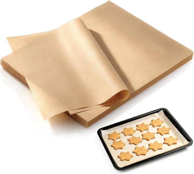 400 Pcs Parchment Paper Baking Sheets, 12×16 Inches Non-Sti Precut