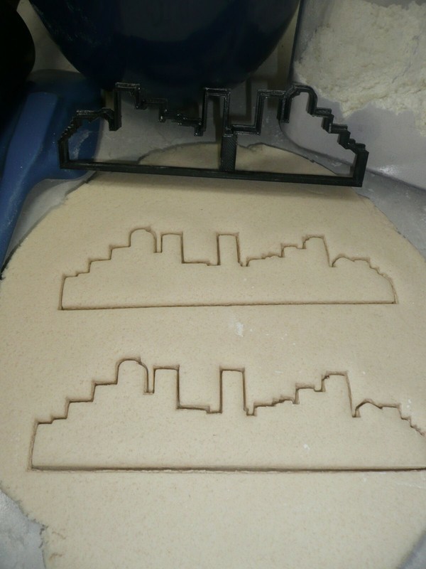 DENVER COLORADO SKYLINE SKYSCRAPER BUILDING HORIZON COOKIE CUTTER USA PR4117 gallery
