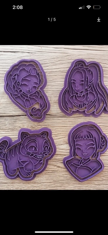 K pop demon hunter cookie cutters