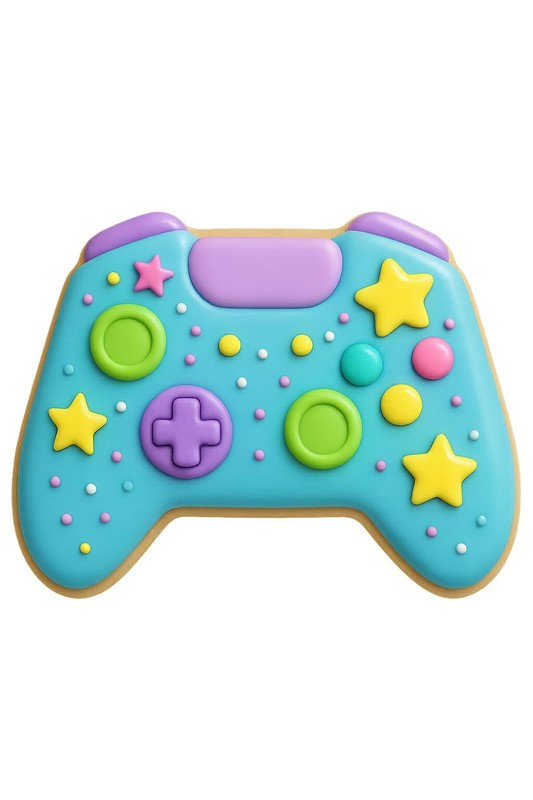 Video Game Controller Cookie Cutter Combo - 2 Styles, 4.25" Width gallery