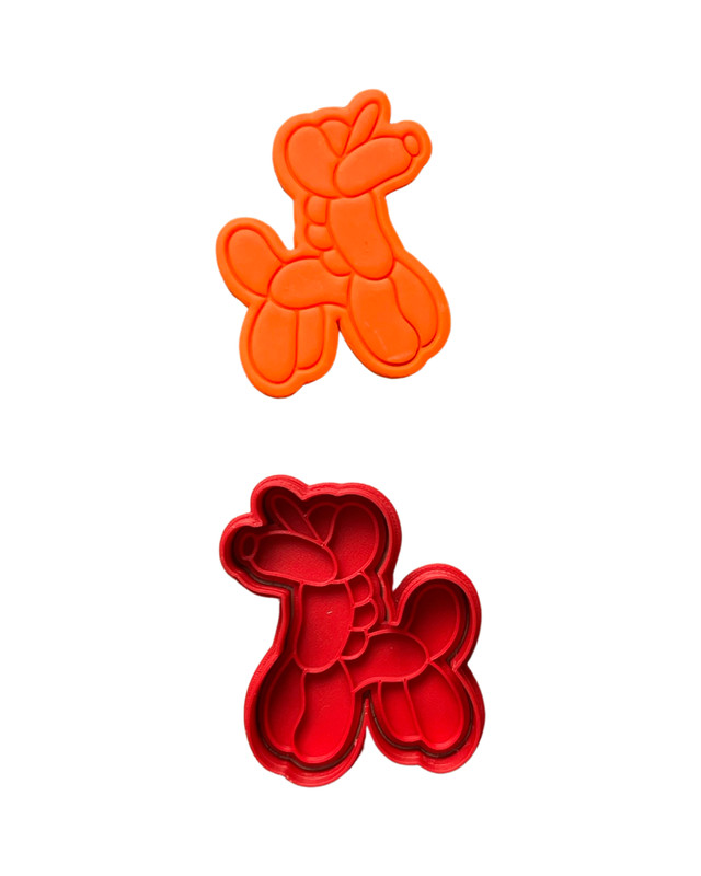 Different Balloon Design Cookie Cutter Stamp birthday cookie
