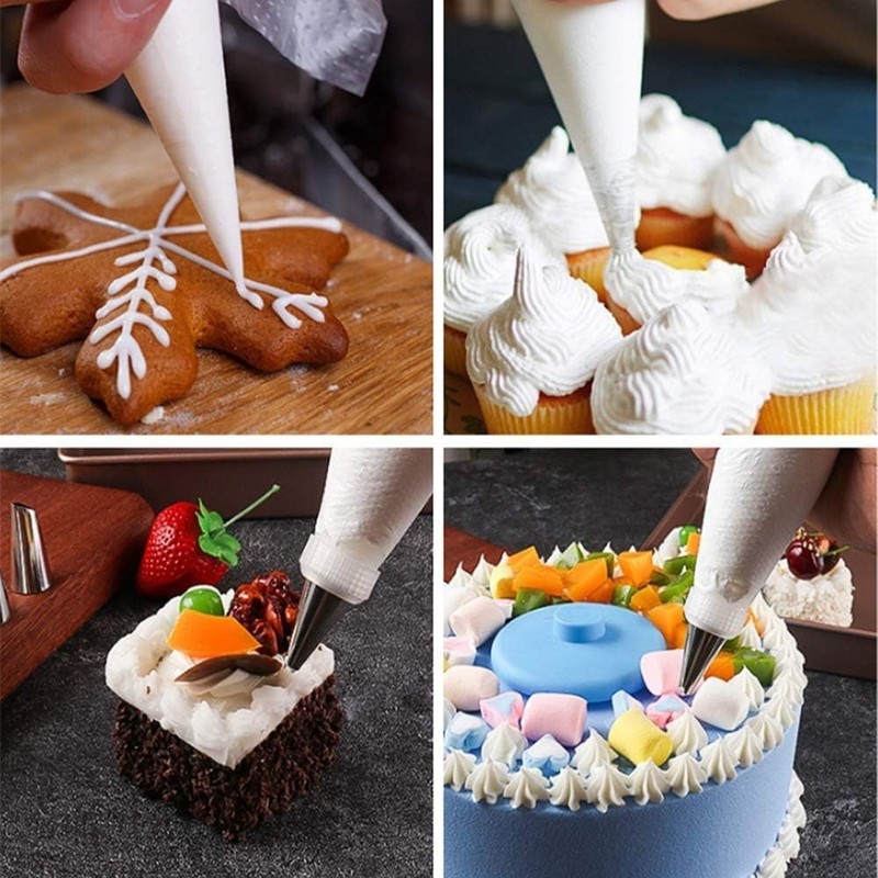 120PC Cookie Decorating Kit: Essential Supplies & 48 Numbered Icing Tips gallery