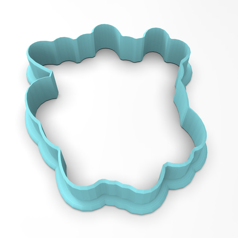 Shake Your Bunny Tail Cookie Cutter & Stamp #1 | Easter Rabbit Dance Bunnies gallery