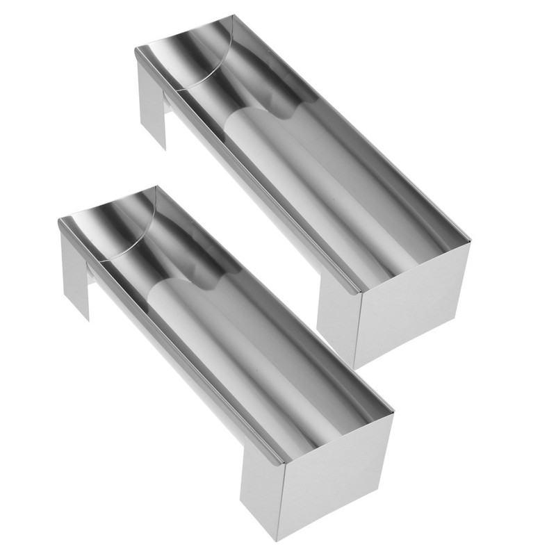2 PCS Cake Roll Forming Pan Detachable U-shaped Mold Bread Baking Loaf French gallery