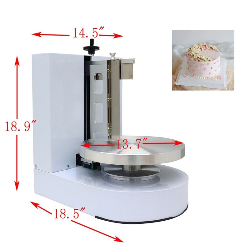 New Cream Decorating Frosting MachineCake Spreading Coating Smearing Machine110V gallery