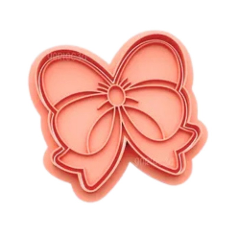 Bow Cookie Cutter – 3D Printed Ribbon Mold for Cookies, Fondant ,Cake Decoration