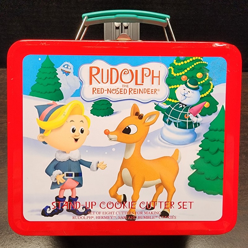 sealed Rudolph The Red Nosed Reindeer Stand Up Cookie Cutter Set for Christmas gallery