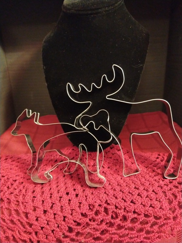 Colorado Wildlife Animals Cookie Cutters Set of 6 New