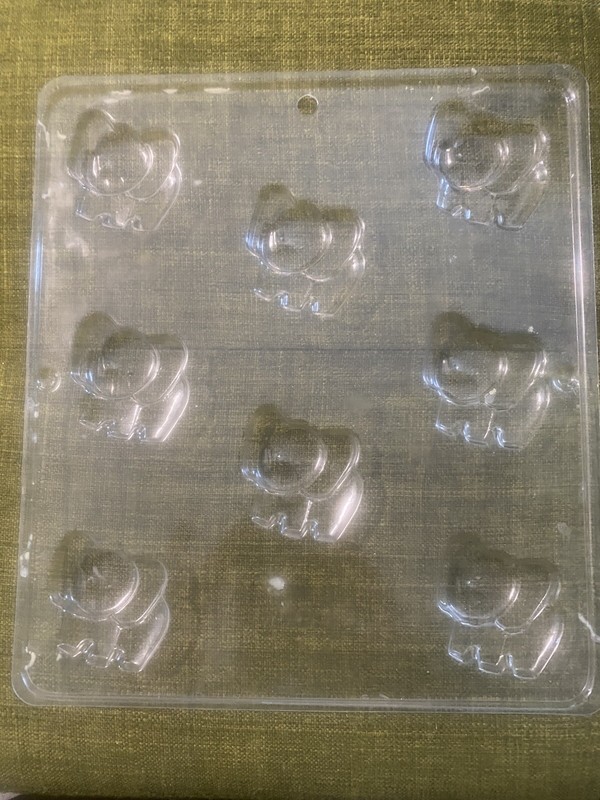 Baby Elephant Bite Size Chocolate Candy Mold 1334 Baby Shower Favor/Cupcake gallery