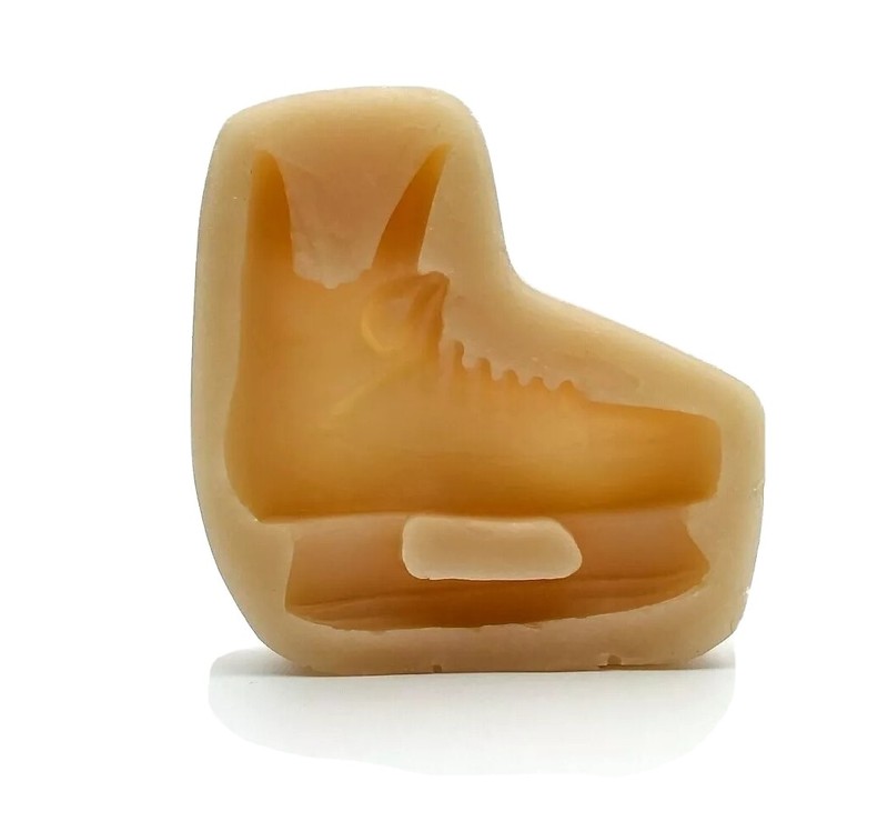 3D Ice Skate Food Grade Silicone Mold Gumpaste Supply Fondant Cake Decorating