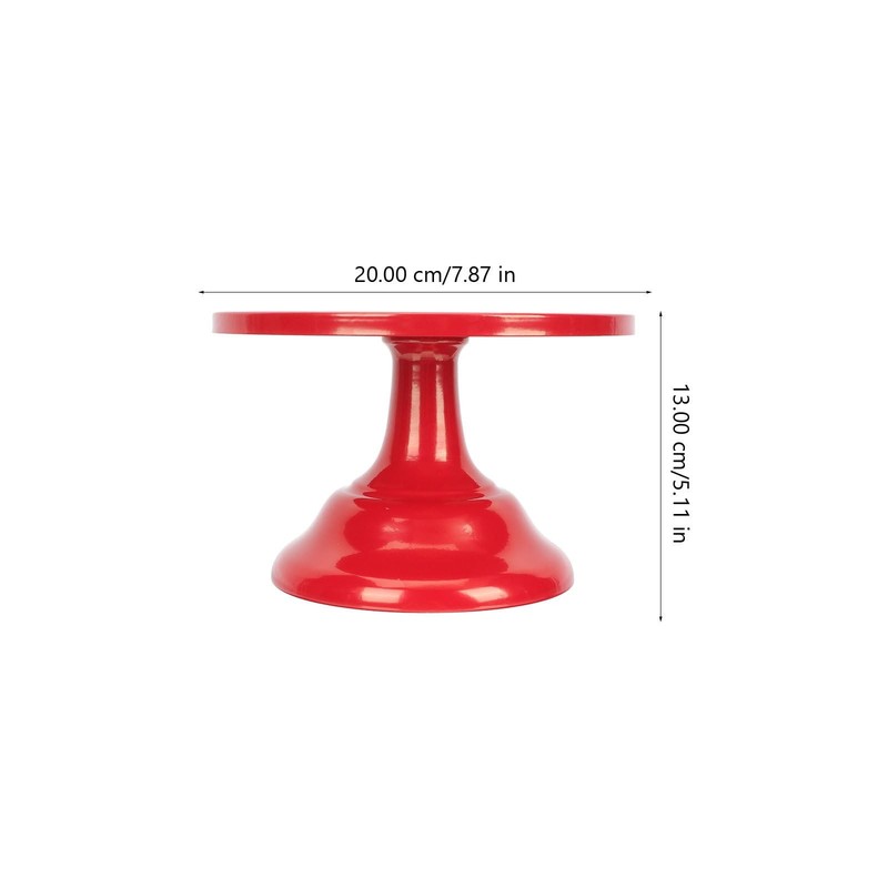 Cake Display Stand Cake Stand, 8 inch/ 20 cm Dessert Display Stand Footed Met... gallery