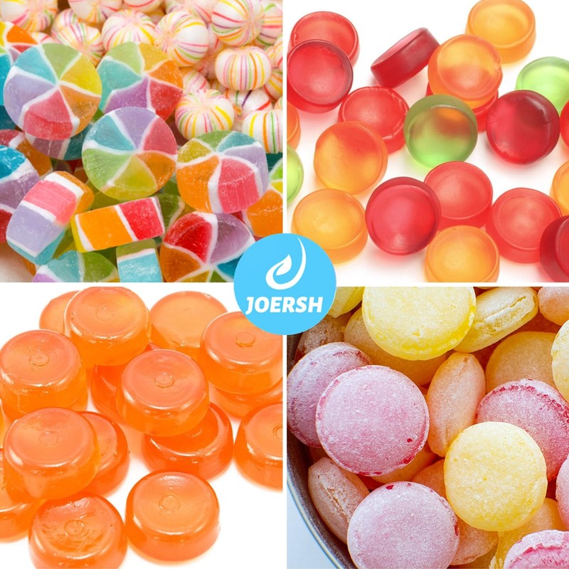 Round Candy Molds Silicone Molds for Hard Candy, Gummy, Caramels 220 Cavity... gallery