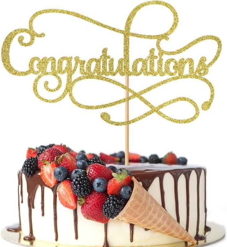 Congratulations Cake Topper,Congratulations 2026 Graduation Cake