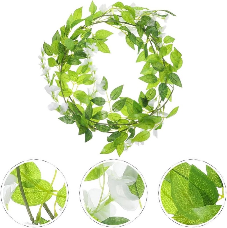 Simulated Wisteria Garland (4pcs) – Hanging Flowers for Decor gallery