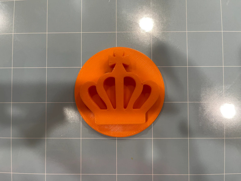 Royal Crown Embosser/Stamp Cake Cookie Embosser, Icing Stamp gallery